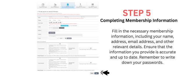 Atomy registration form