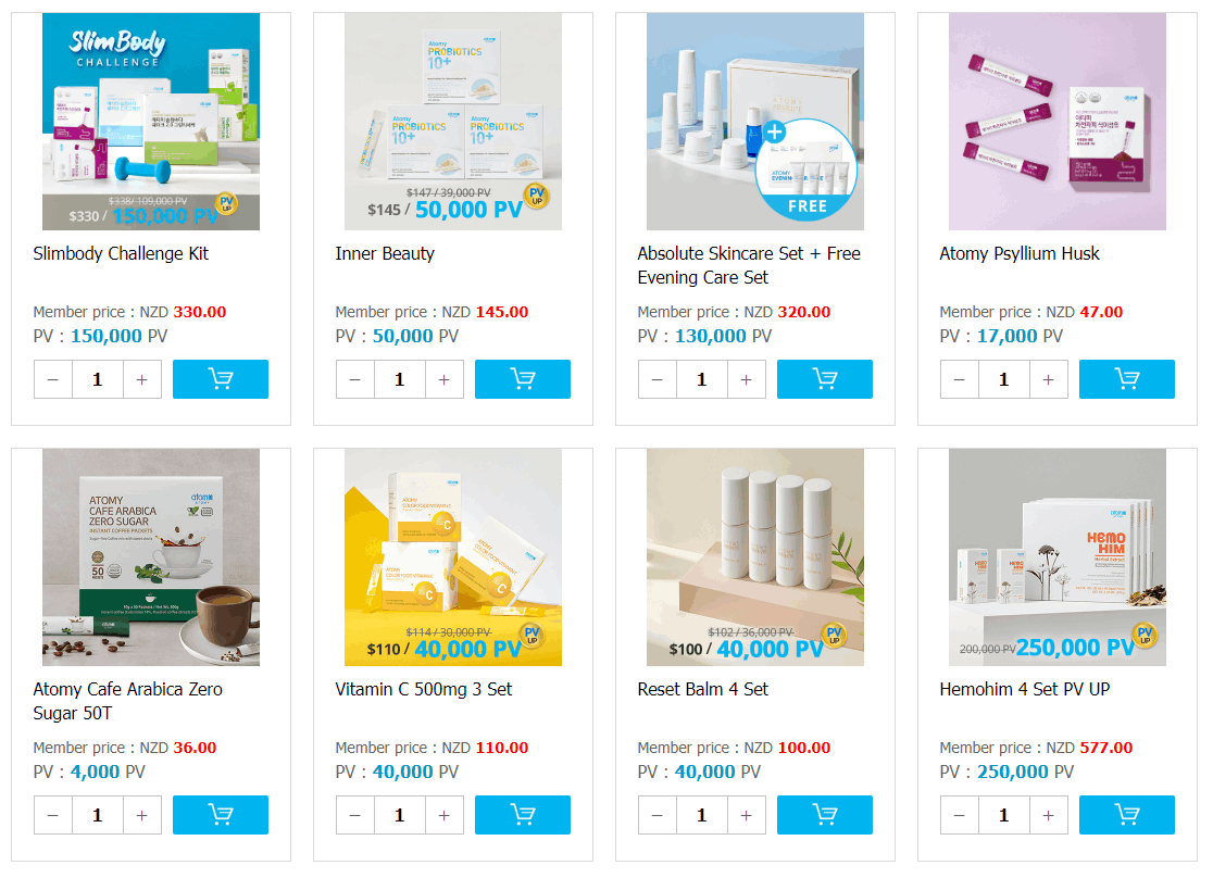 Atomy Products
